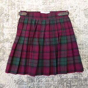 Glen Appin Scotland Tartan Kilt Youth Size Age 8 Years Red Green Kids Childrens